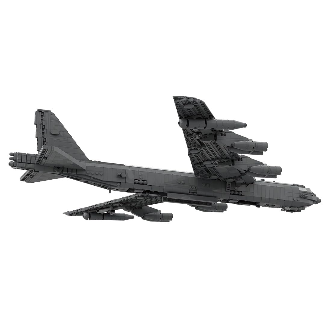 BICRKTOMXY B-52 Stratofortress Strategic Bomber Model Building Blocks Set, Military Aircraft Model, Building Bricks Display Set and Military Plane Toys & Gifts for Adults (1722 Pieces)