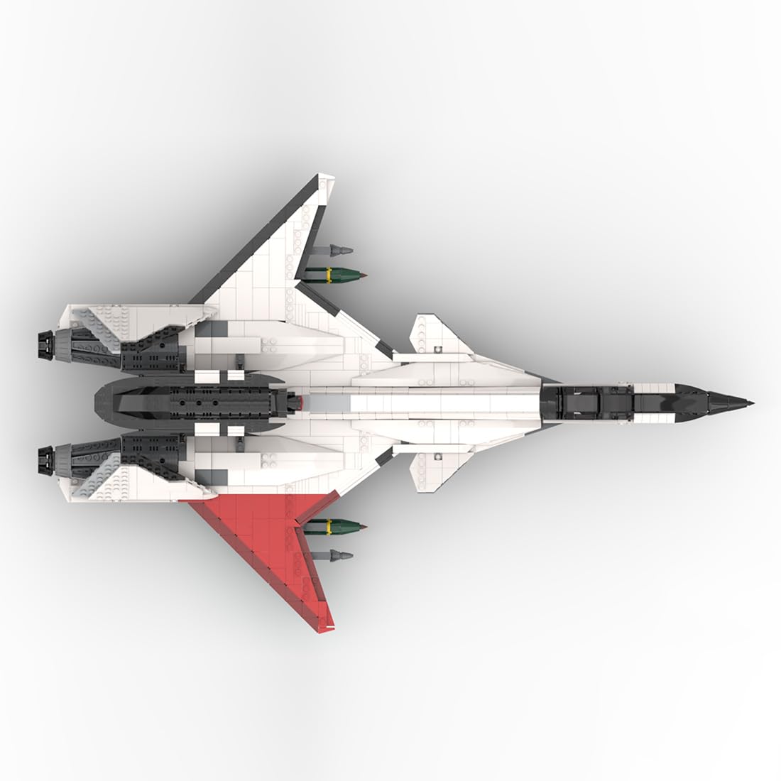 ADFX-02 Jet Fighter Building Blocks Set, Military Aircraft Model, Toys Gifts for Military Fans, Construction Building Toys Sets for Teen and Adults (1423PCS)