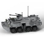 BrickCraftWorks Military Tank Building Set, MOC-39493 BTR-82A APC Model Military Theme Building Blocks Toys Set (798PCS), Type7, 152616NGIRLQO