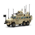 BrickCraftWorks Military Tank Building Set, MOC-39493 BTR-82A APC Model Military Theme Building Blocks Toys Set (798PCS), Type7, 152616NGIRLQO