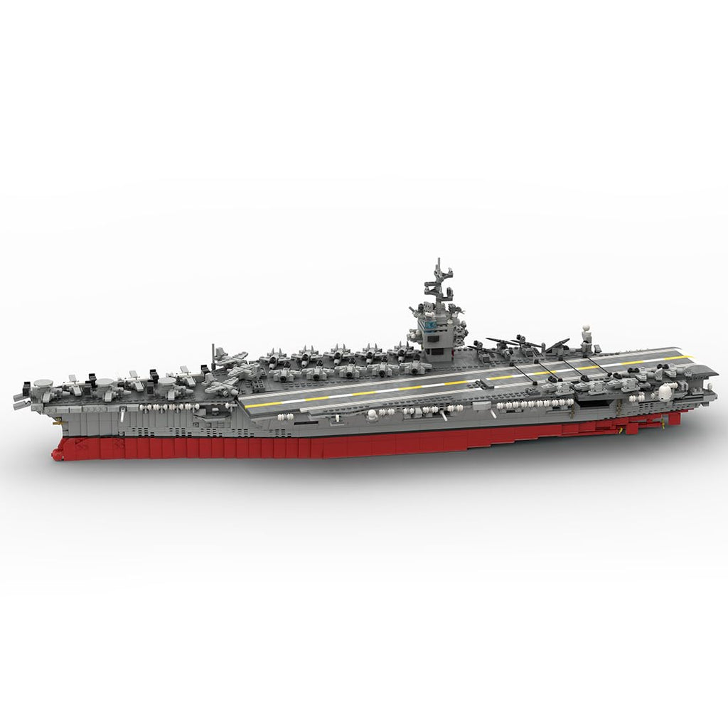 1/350 UCS USS Enterprise CVN-65 Aircraft Carrier Building Blocks and Construction Toy, Collectible Military-Themed Model to Build and Display, Great Gift for Military Fans (4941PCS)