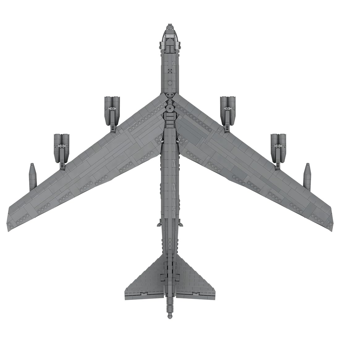 BICRKTOMXY B-52 Stratofortress Strategic Bomber Model Building Blocks Set, Military Aircraft Model, Building Bricks Display Set and Military Plane Toys & Gifts for Adults (1722 Pieces)