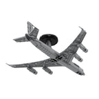 1/80 E-3 Sentry Fighter Jet Building Kit, Military Aircraft Building Block Set, Creative Interactive Building Toy for Teens and Up (1700PCS+)