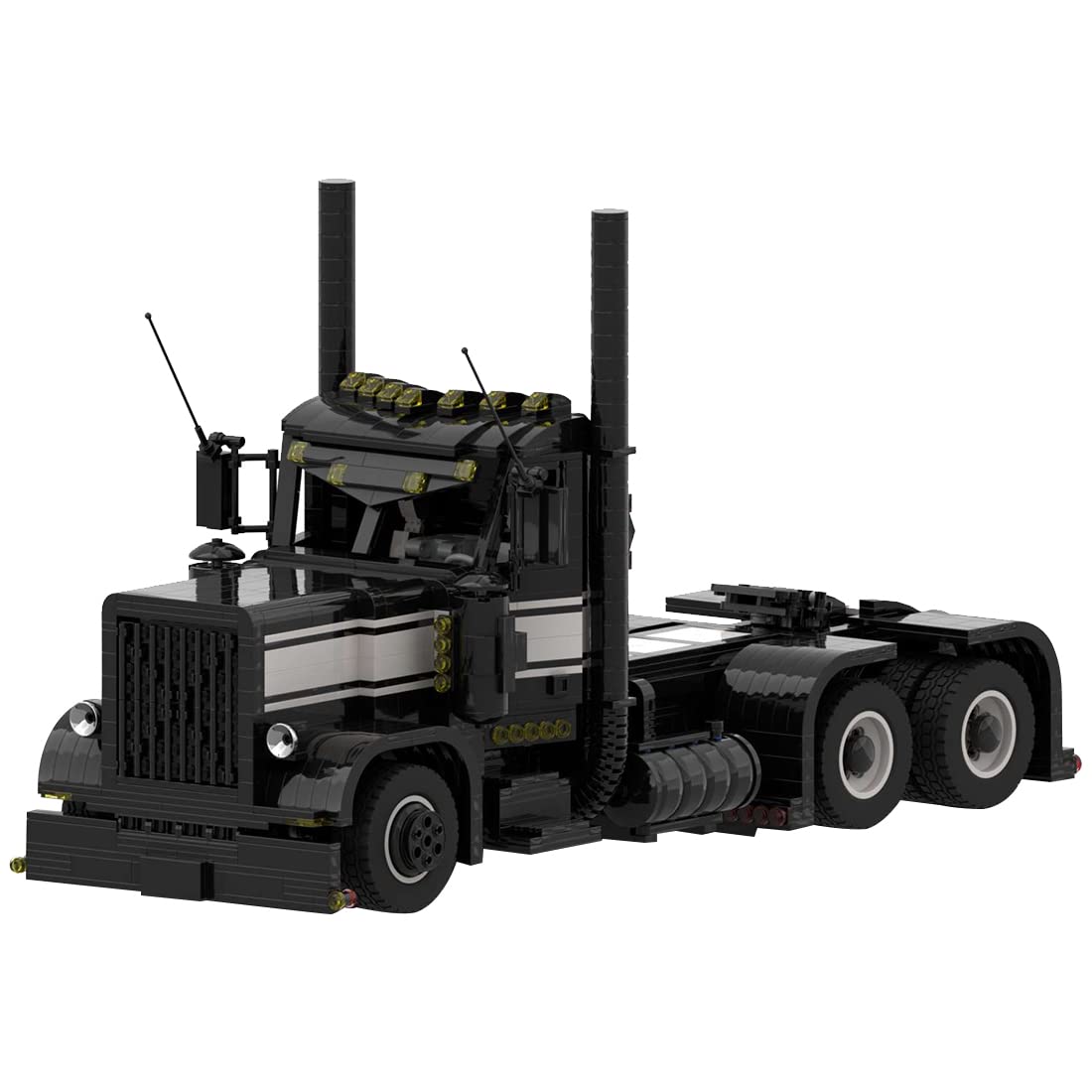 Technik Dump Trailer Model Building kit, 2307pcs Dump Trailer Truck Toy Construction Vehicle for Adults (Dynamic Versions)