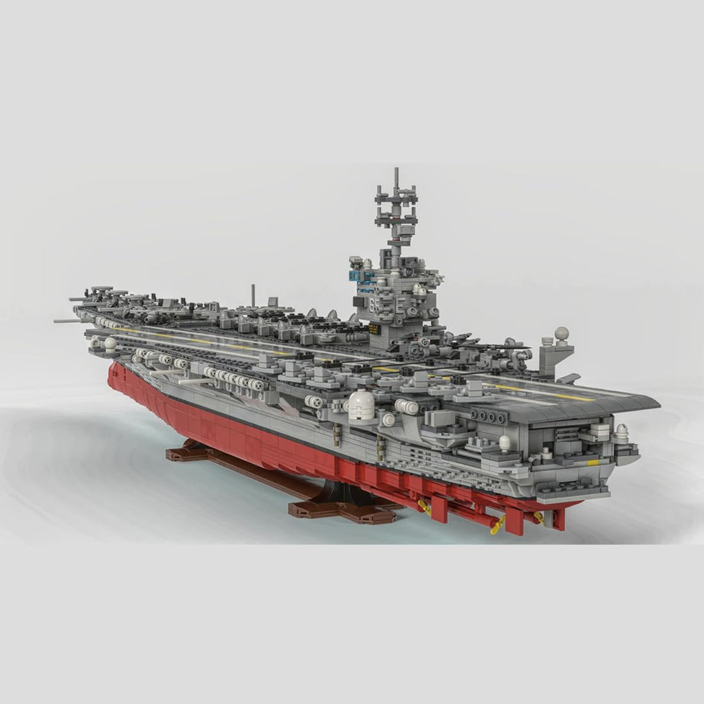 1/350 UCS USS Enterprise CVN-65 Aircraft Carrier Building Blocks and Construction Toy, Collectible Military-Themed Model to Build and Display, Great Gift for Military Fans (4941PCS)