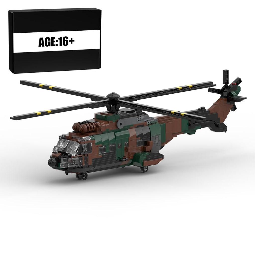American CV-22 Tiltrotor Aircraft Military Building Blocks Set for Adults, Collectible Army Model and Display Toys for Christmas and Birthday Gifts (2608PCS)