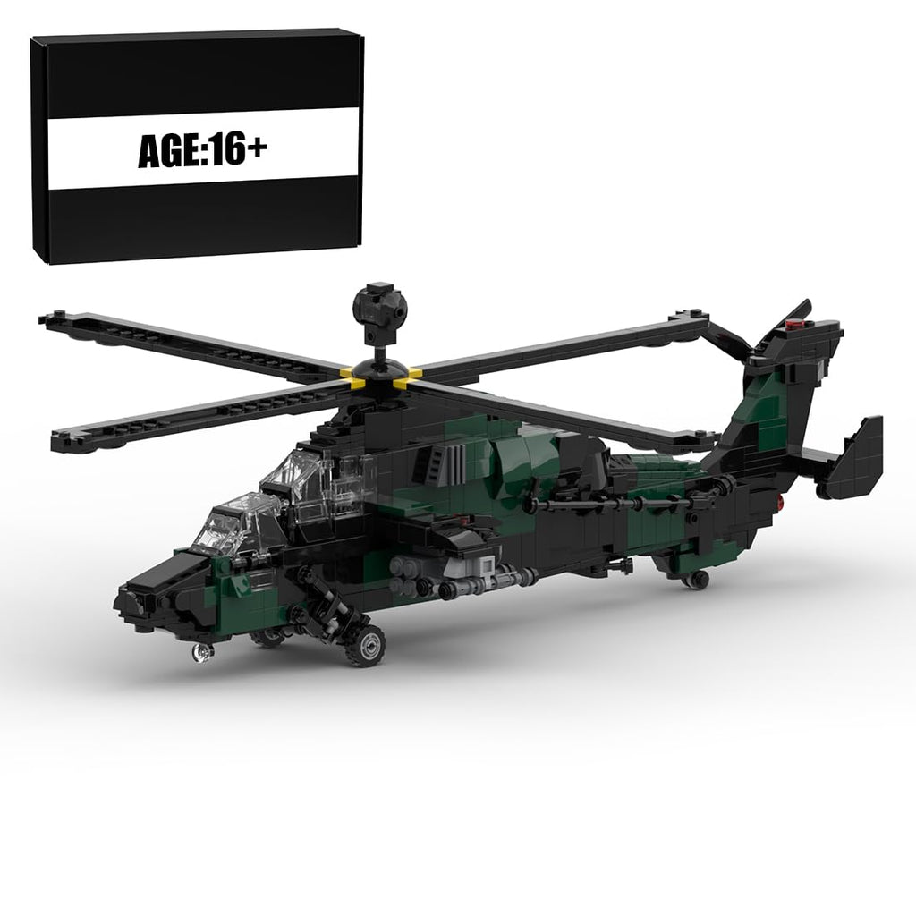 American CV-22 Tiltrotor Aircraft Military Building Blocks Set for Adults, Collectible Army Model and Display Toys for Christmas and Birthday Gifts (2608PCS)