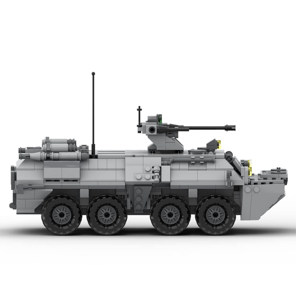 BrickCraftWorks Military Tank Building Set, MOC-39493 BTR-82A APC Model Military Theme Building Blocks Toys Set (798PCS), Type7, 152616NGIRLQO