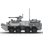 BrickCraftWorks Military Tank Building Set, MOC-39493 BTR-82A APC Model Military Theme Building Blocks Toys Set (798PCS), Type7, 152616NGIRLQO