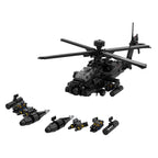 American CV-22 Tiltrotor Aircraft Military Building Blocks Set for Adults, Collectible Army Model and Display Toys for Christmas and Birthday Gifts (2608PCS)