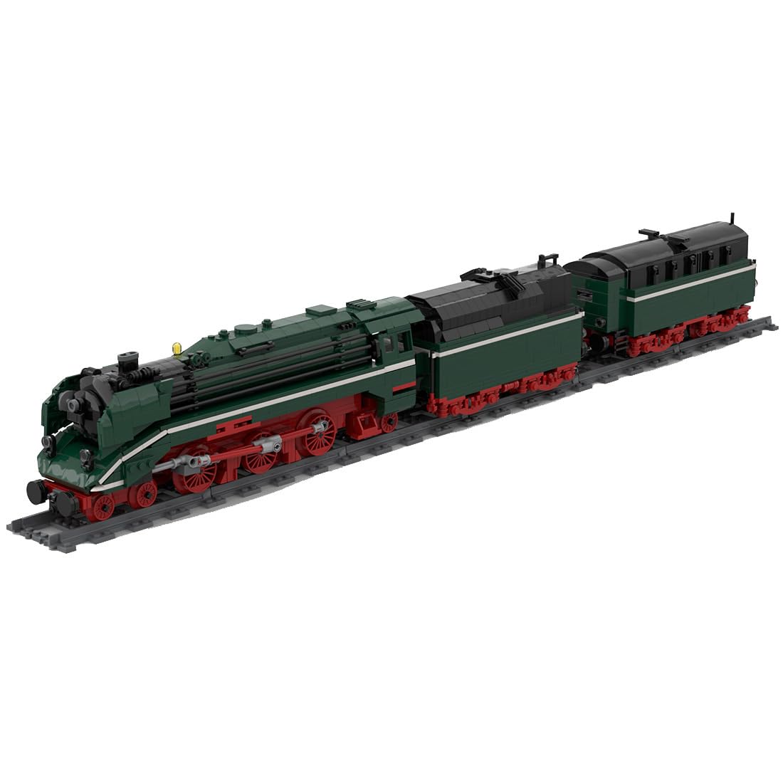 Steam Train Building Sets, BR18 RC Vapor Train Style Innovative Assembly Building Block MOC Toy (1629PCS), Type2, VF90J3237M1514OT6Q3IS0N1P