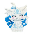 50000-Piece Adult Edition Blue & White Mythical Nine-Tailed Fox Micro Building Blocks Set | Large-Size Collectible DIY Assembly Model Toys with Tight Interlocking Fit