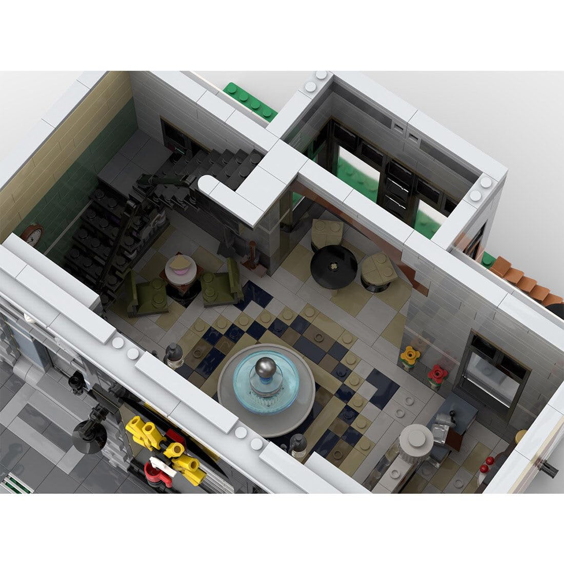 Street Scene Building Blocks, Modular Club Model Assembly Toy Building Block Set Architecture Construction Toy for Teen Adult (2625PCS), 94P934QTY1A6NY164112VQ5J