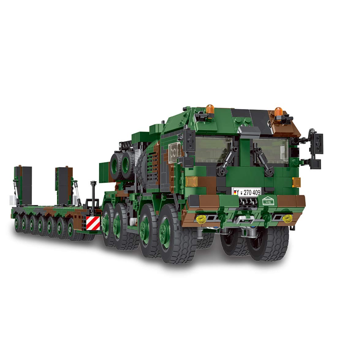 1912Pcs Military Tank Carrier DIY Tank Building Blocks Bricks Toys, Wars Army Battle Car Constrction Building Block for Adult Teen