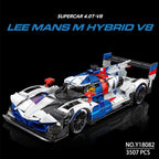 39044 Hybrid V8 Racing Car Building Block Set, 1: 8 Scale Supercar Building Toy, 3507 Pieces Technik Racing Block Models, MOC Adult Sports Car Models Collection Gifts