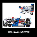 39044 Hybrid V8 Racing Car Building Block Set, 1: 8 Scale Supercar Building Toy, 3507 Pieces Technik Racing Block Models, MOC Adult Sports Car Models Collection Gifts