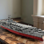 1/350 UCS USS Enterprise CVN-65 Aircraft Carrier Building Blocks and Construction Toy, Collectible Military-Themed Model to Build and Display, Great Gift for Military Fans (4941PCS)
