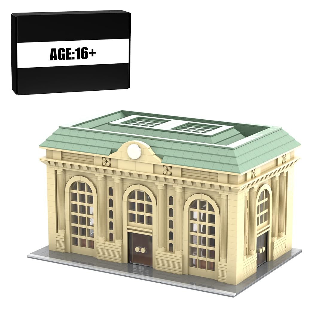 Famous Building Scene Building Compatible with 76269 Base Model Assembly Toy Building Blocks Set, City Architecture Series Blocks Gift for Teen Adult (3662PCS), 15810I43FYD