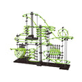 867PCS Marble Roller Coaster Kit, Space Rail Glow-in-The-Dark STEM Model Building Set with 8 Steel Balls, DIY Engineering Toy for Adults(Level 5)