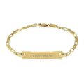 14K Real Yellow Gold Baby ID Bar Bracelet Personalized name adjustable Bracelets Engravable With Newborn Kids Name Cute Jewelry Gift for Boys Girls children