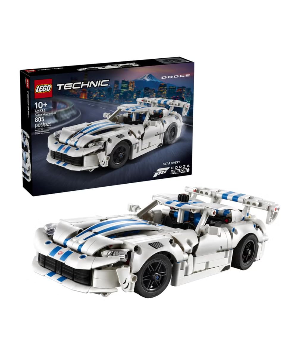 Technic Dodge Viper GTS-R Sports Car 42234 Building Toy