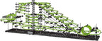 1337pcs Level 3–8 Marble Roller Coaster Kit, 820+ PCS Glow-in-the-Dark Marble Run with Steel Balls – Luminous Rail Maze Building Toys, STEM Construction Set for Ages 14+ & Adults