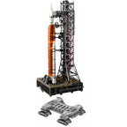 Crawler Transporter MOC Building Blocks, Mobile Launcher Platform Bricks Toys Collection Gift Kit for Saturn-V Launch Umbilical Tower/Space Shuttle for Age 16+