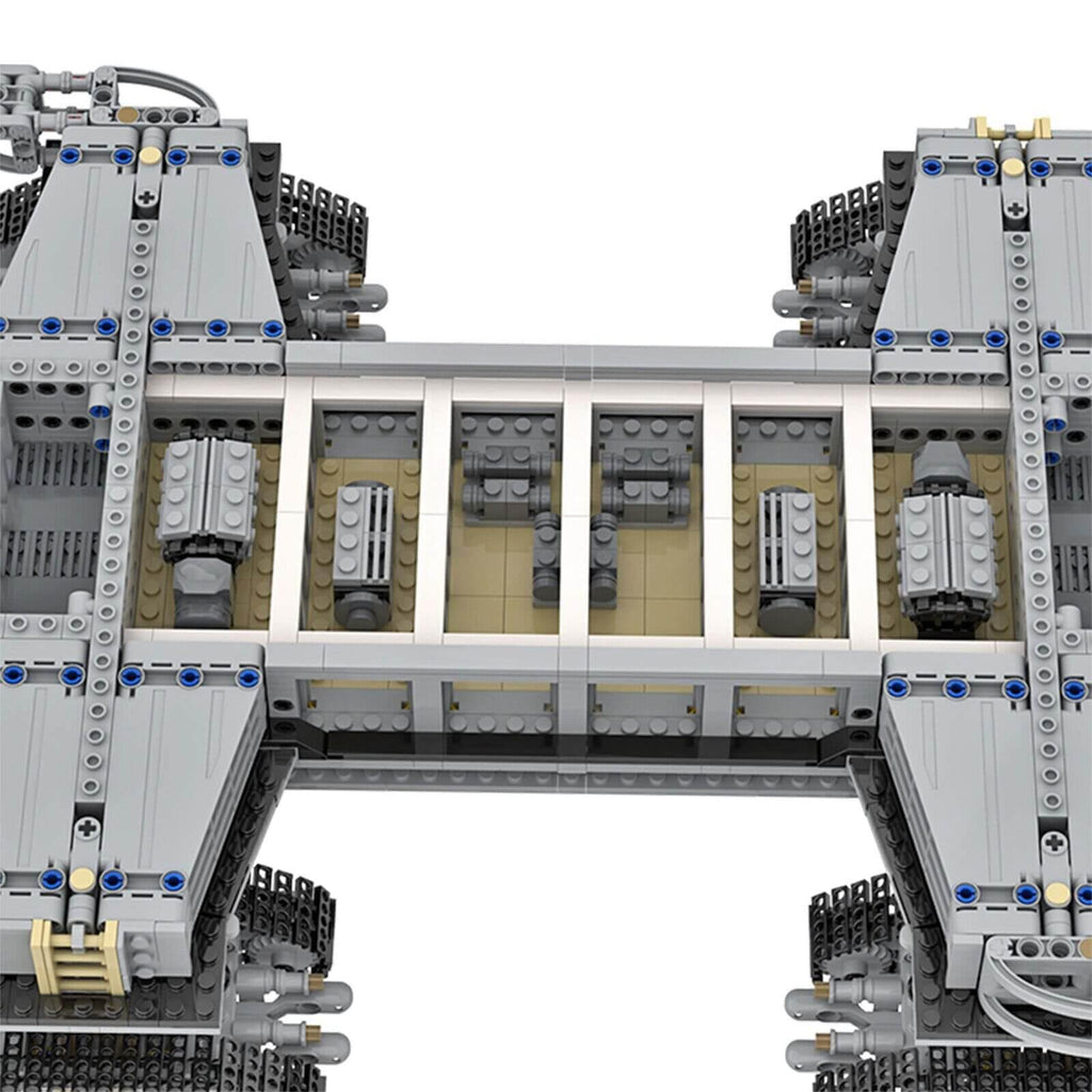 Crawler Transporter MOC Building Blocks, Mobile Launcher Platform Bricks Toys Collection Gift Kit for Saturn-V Launch Umbilical Tower/Space Shuttle for Age 16+