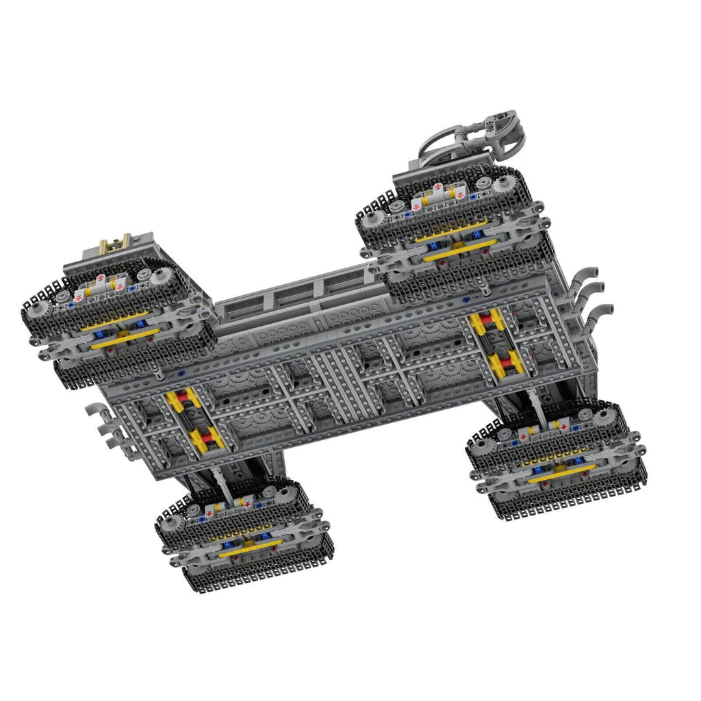 Crawler Transporter MOC Building Blocks, Mobile Launcher Platform Bricks Toys Collection Gift Kit for Saturn-V Launch Umbilical Tower/Space Shuttle for Age 16+