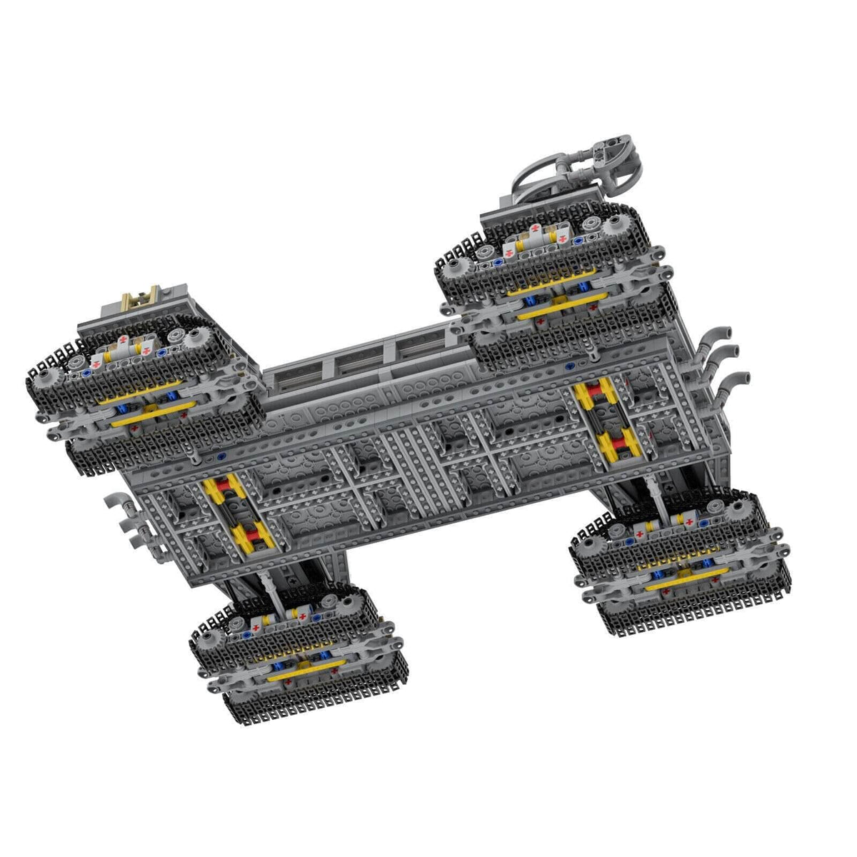 Crawler-Transporter Model Building Blocks Mobile Launcher Platform Bricks Toys for Saturn-V Launch Umbilical Tower & Space Shuttle for Age 16+ (Paper Instruction)