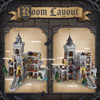 3 in 1 Medieval Raven Castle Building for Adults 4961 Pcs Barweer 009