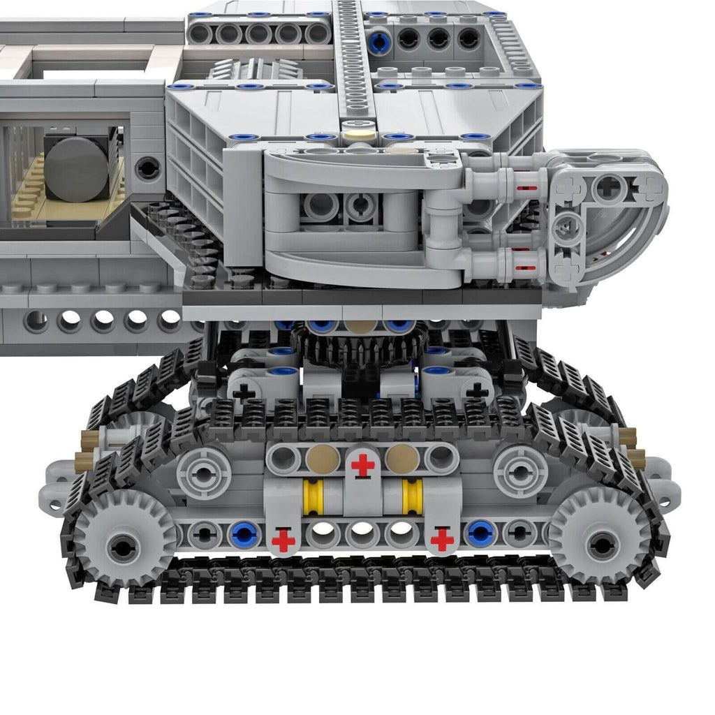 Crawler Transporter MOC Building Blocks, Mobile Launcher Platform Bricks Toys Collection Gift Kit for Saturn-V Launch Umbilical Tower/Space Shuttle for Age 16+