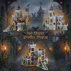3 in 1 Medieval Raven Castle Building for Adults 4961 Pcs Barweer 009