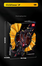 Hydreigon Assembled Building Blocks with high Difficulty, Small Particles, Building Blocks, Model Ornaments and Interactive Toy Gifts.