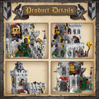 3 in 1 Medieval Raven Castle Building for Adults 4961 Pcs Barweer 009