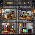 3 in 1 Medieval Raven Castle Building for Adults 4961 Pcs Barweer 009